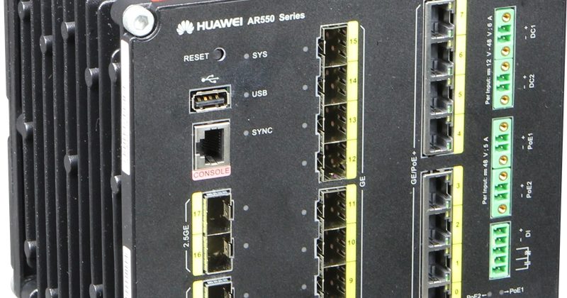 Huawei’s AR550E Series IoT Gateway